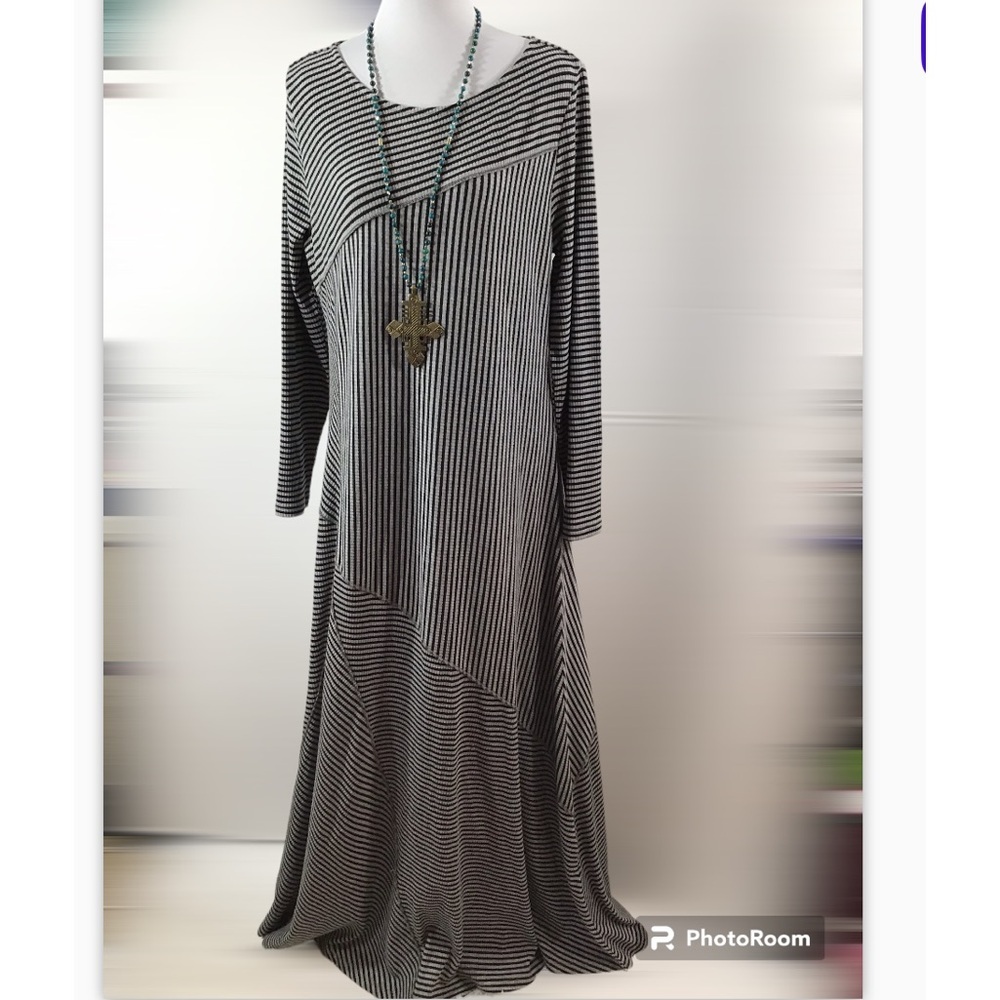 Soft Surroundings Ryley knit maxi dress L - Picture 1 of 11